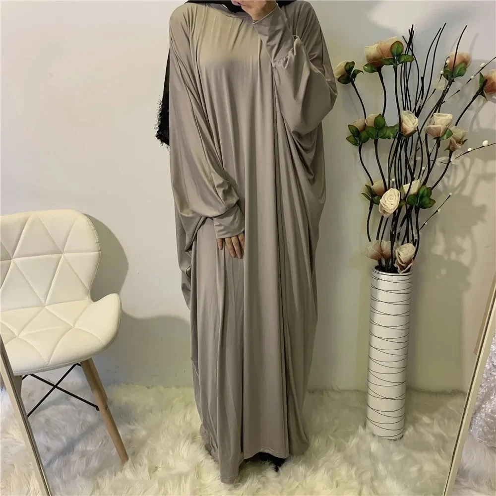 Eid Hooded Women Dress Muslim Prayer Garment Jilbab Abaya Long Khimar Overhead Ramadan Gown Abayas Islam Clothes Niqab Djellaba