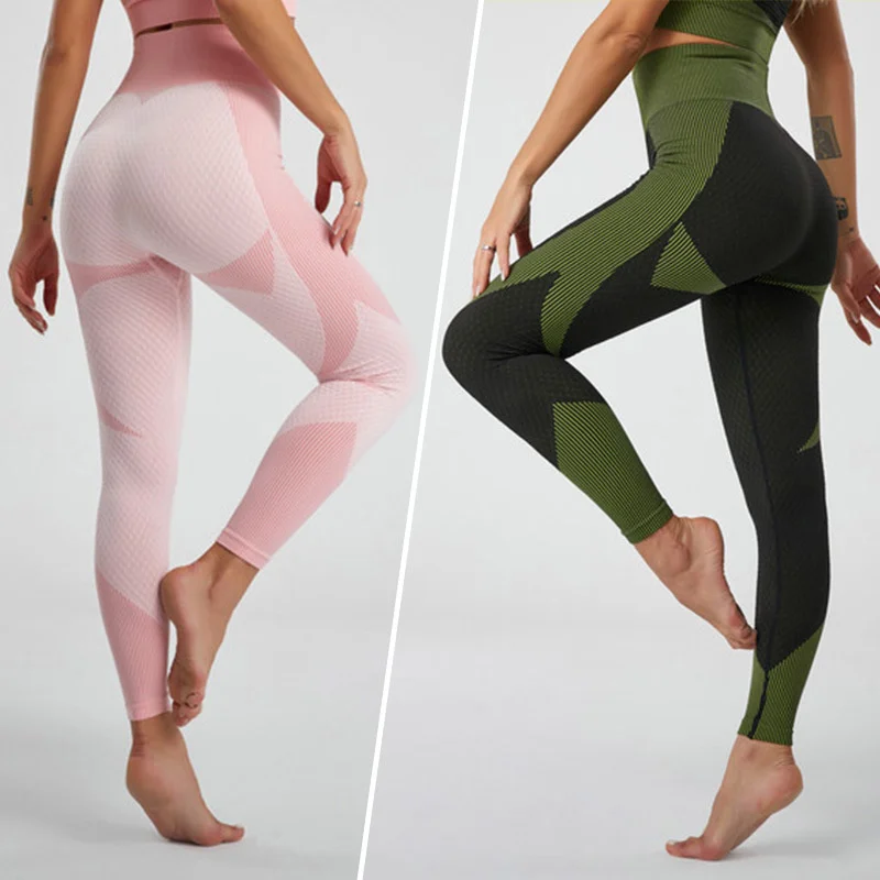 

High Waist Yoga Pants seamless Leggings Sport Women Fitness Sports Tights Woman Gym Leggings Push Up Running Pants Sportswear