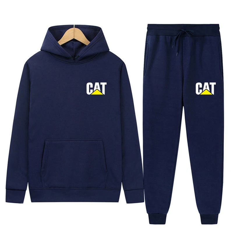 2024Men's and women's autumn and winter fleece sportswear, men's and women's casual hoodie, couple set, jogging fashion set