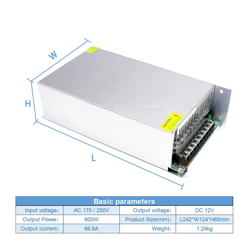 Fonte de Alimentação Comutada 110 220V AC