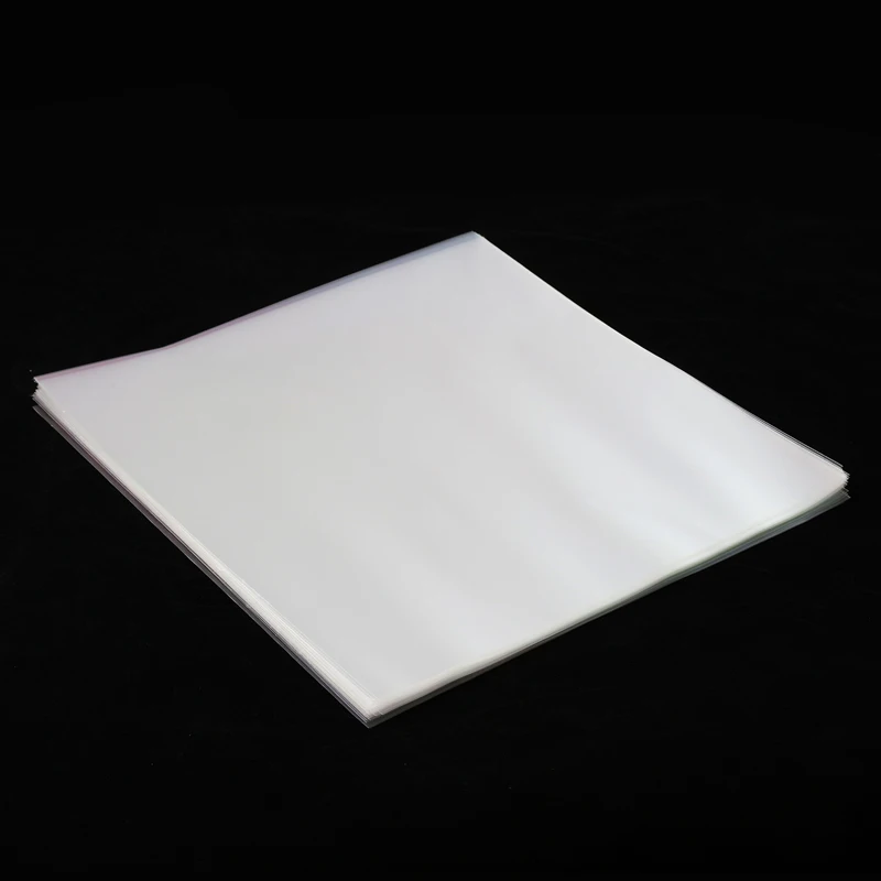12 inch OPP Gel Recording Protective Sleeve for Turntable Player LP Vinyl Record Self Adhesive Records Bag 32.3cm*32cm 50PCS