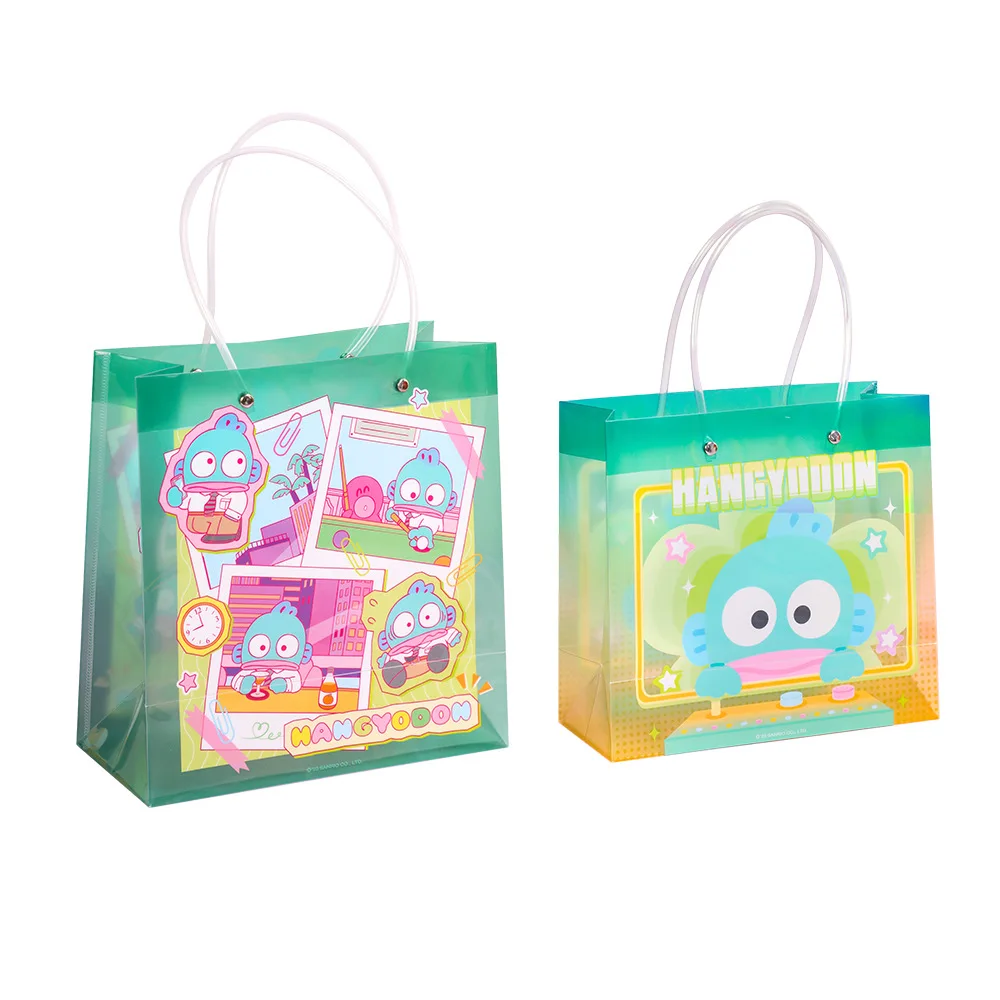 

Sanrio Cinnamoroll Kuromi Anime Kawaii Gift Bag Cute Cartoon Hangyodon Children Ins Storage Handbag Birthday Toys for Kids