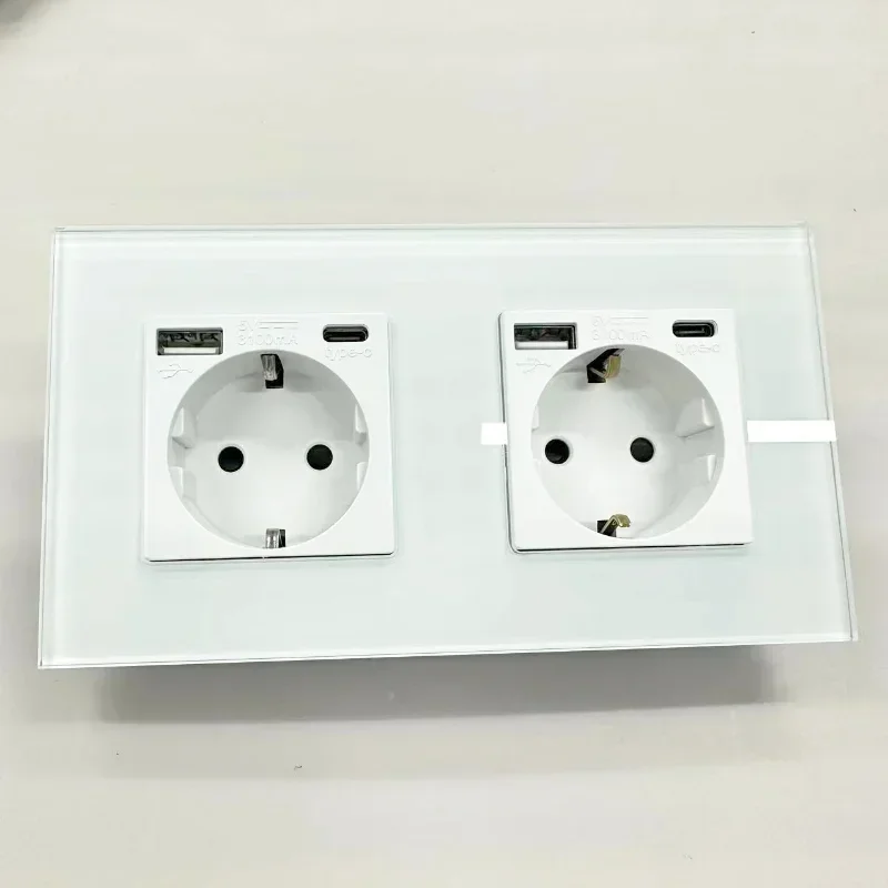 interface padrao da ue branco cristal luz interruptor 01