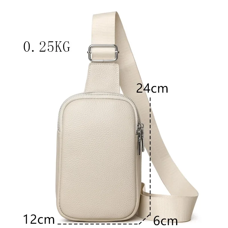 Borsa a tracolla da donna Luury in vera pelle, borsa a spalla alla moda, borsa a tracolla per il tempo libero e i viaggi._voghion.com