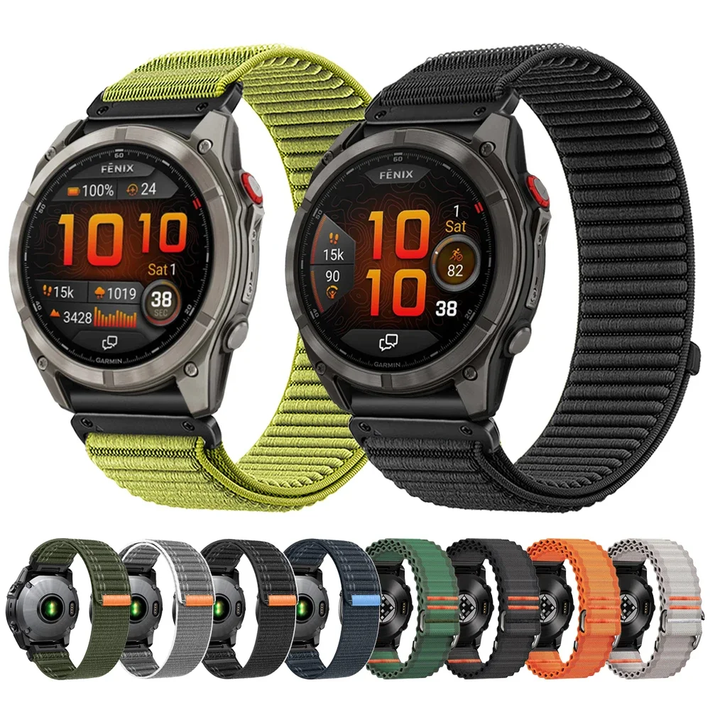 QuickFit Nylon Watch Band - Durable Solar Strap Bracelet