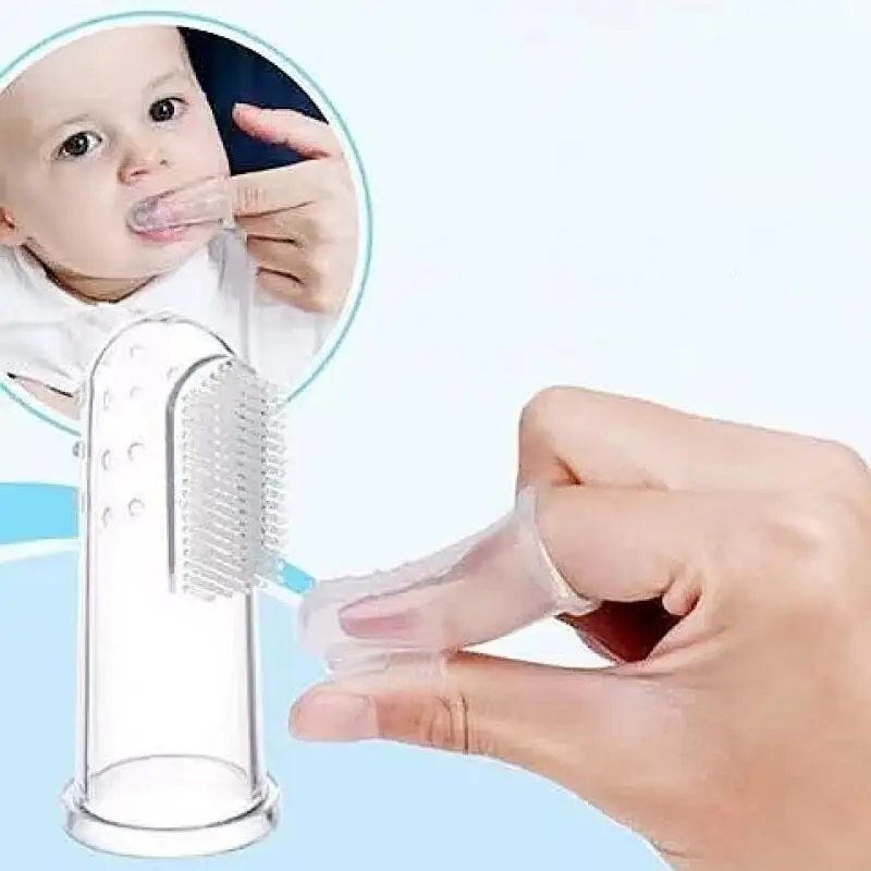 

Baby Finger Toothbrush Tongue Cleaning Brush