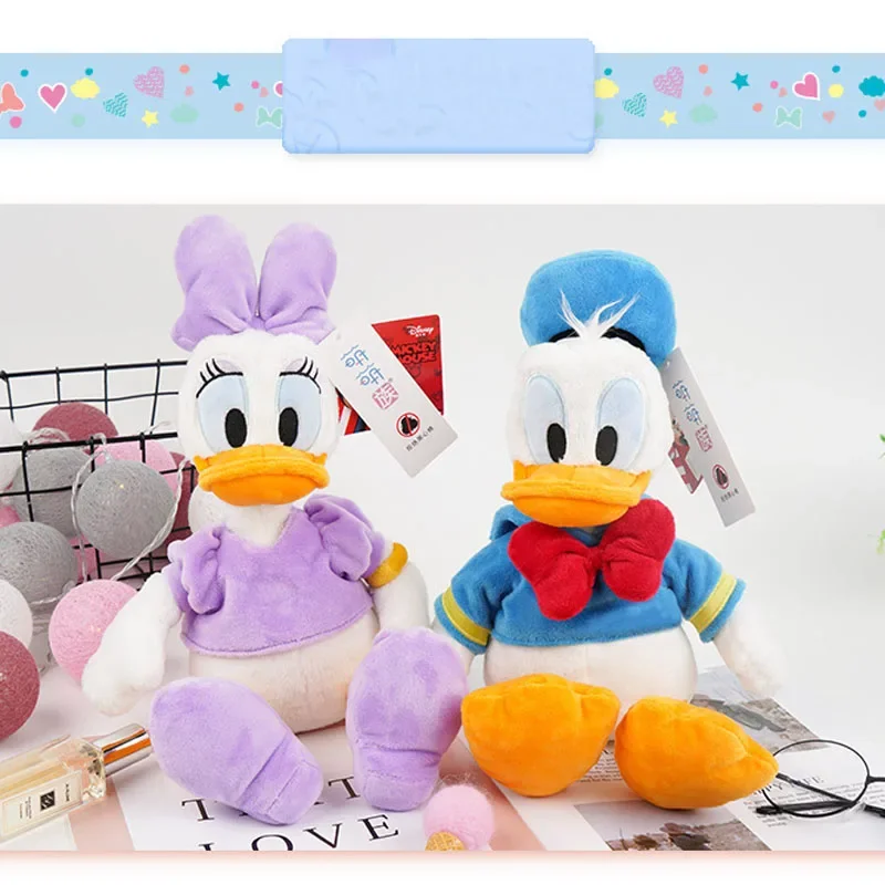 Peluche Donald & Daisy Duck - Jouets Doux Disney Officiel