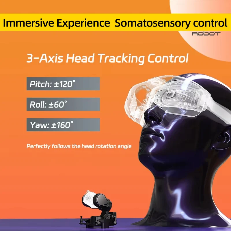 XF Robot Headtracker Modulo FPV a tre assi Uscita PPM/UART per DJI O3/DJI Vista/Caddx Avatar/Moomlight VTX RC FPV Drone - Image 2