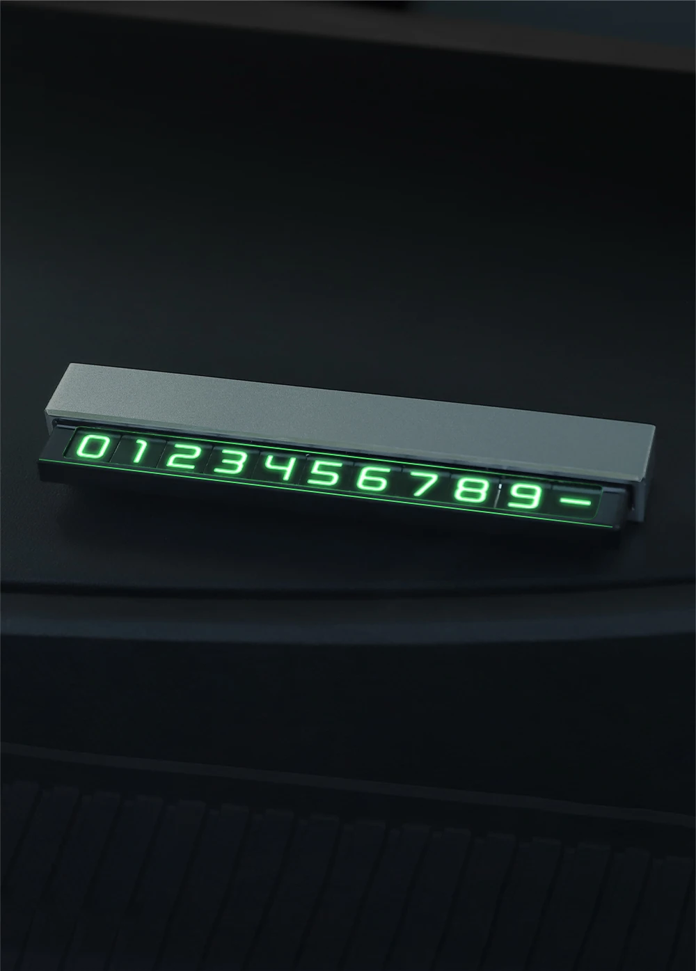 YZ Temporary Car Parking Card Phone Number Car Phone Holder Luminous Telephone N