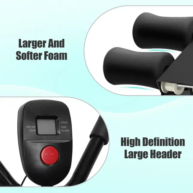 Collapsible Abdominal Trainer with LCD Display 5