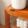 Wood Display Cabinet Vanity Table Holder Action Display Blind Box Handmade Doll Shelf Storage Holders Kitchen Organizer Racks 5