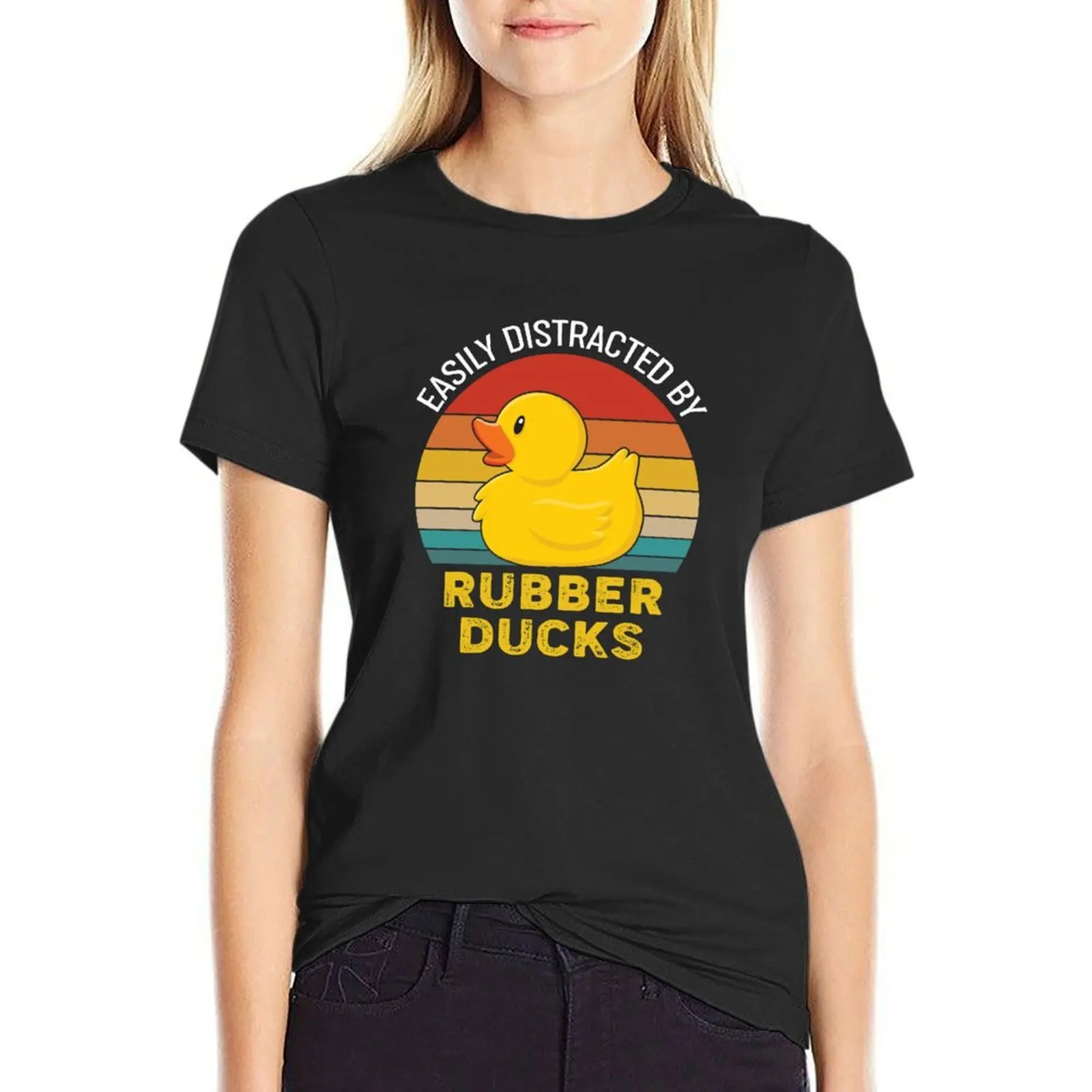 

Rubber Duckie T-Shirt cute tops tops womans clothing