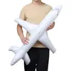 100cm Classic Toy inflatable Airplane Float Airplane Ball with Inflatable Tube For Kids Gift for Swimming Inflatable Toy 5