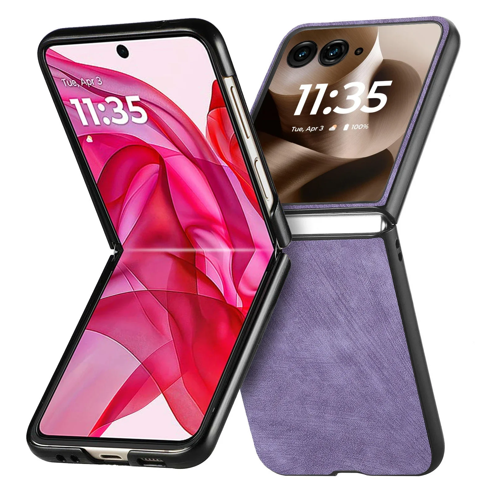 Vintage Leather Shockproof Phone Case with Fall Protection