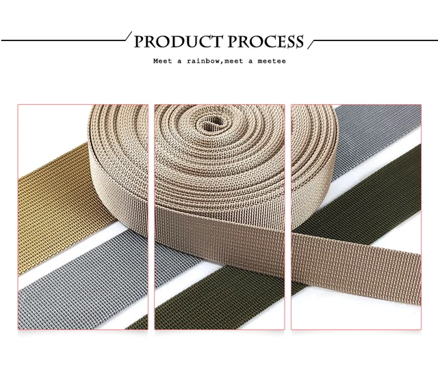 Nastro In Polipropilene E Nylon - 5 Metri, Grigio, Per Fai Da Te E Cucito - Foto 12