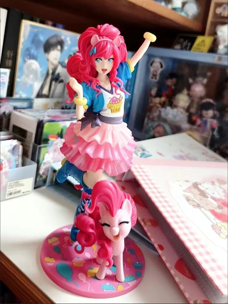 Hot My Little Pony Anime Figure Rainbow Dash Kawaii Rainbow Dash Applejack Fluttershy Twilight Sparkle Pvc Figure Model Doll Toy