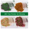 30G Miniature Artificial Model Flower Tree foliage Train Railway Grass Powder Foliage For Model Building 1