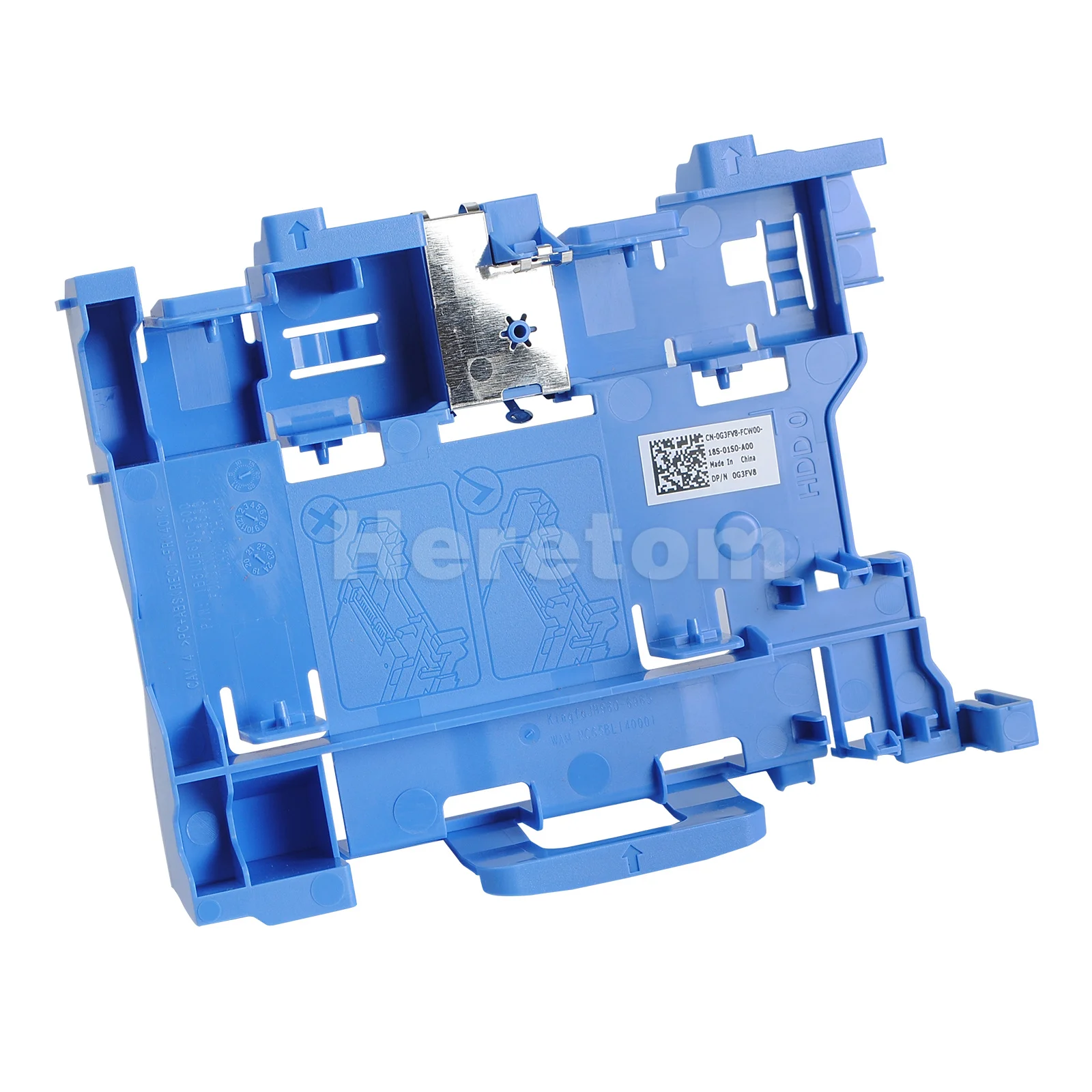 para Dell Optiplex 5090 Sff Duplo 2.5 Disco Rígido Caddy 1b51ub600600 G3fv8 0g3fv8 - Imagem 5