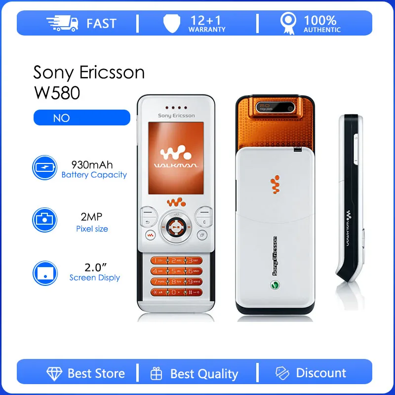 sony-ericsson-w580-refurbished-original-20-inches-2-mp-mobile-phone-cellphone-free-shipping-high-quality