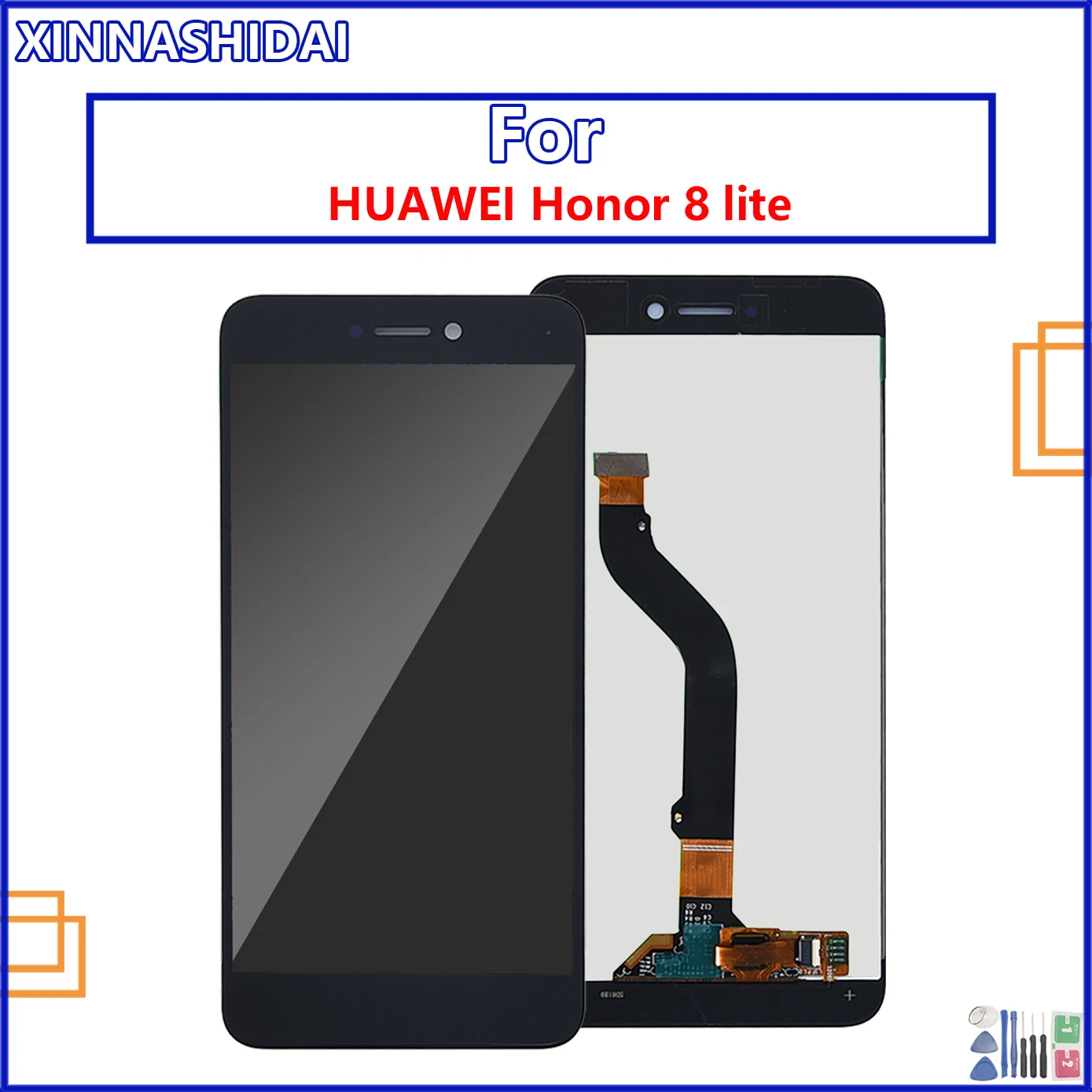 Для Honor 8 Lite Φ ЖК-дисплей сенсорный экран Замена для Huawei P 8/P9 2017 PRA-TL10/LX2 |