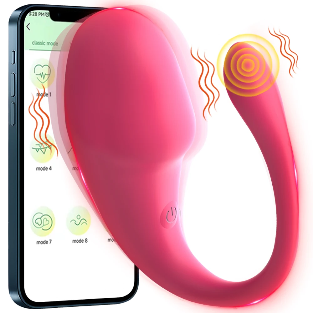 Wearable G-dot Love Egg Wireless Bluetooth Dildo Vibrator Egg APP for Female Control Clitoral Stimulator Adult Happy Massage Toy
