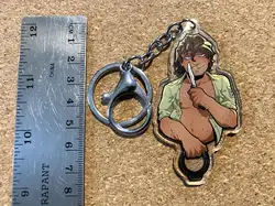 Strade Unique Design Keychain - Stylish & Durable Accessory, Perfect Gift Idea (A)