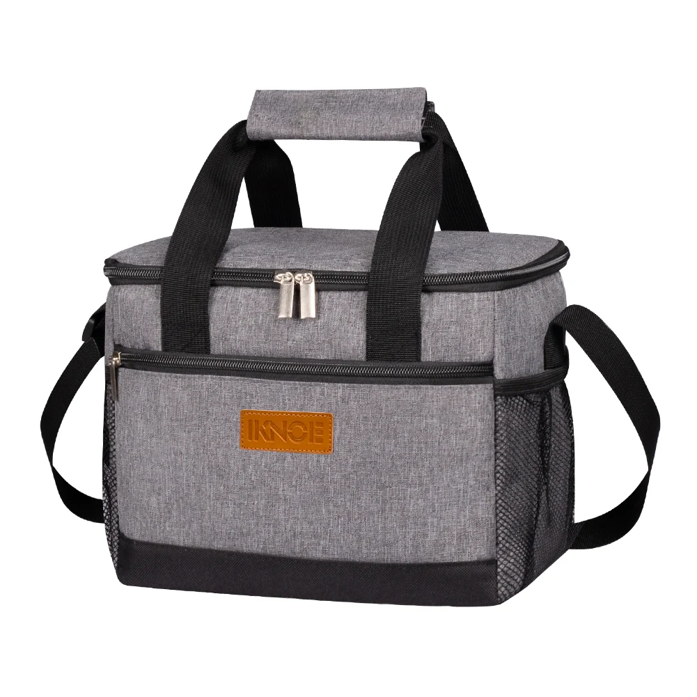 Portable Insulated Lunch Bag with Storage and Ice Pack – Ideal