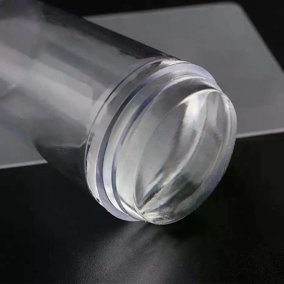 Description Picture 3 of itemTransparent Nail art Stamper With Scraper Jelly Silicone Head Stamp French Nails Printing Nail Art Stamping Plate Manicure New