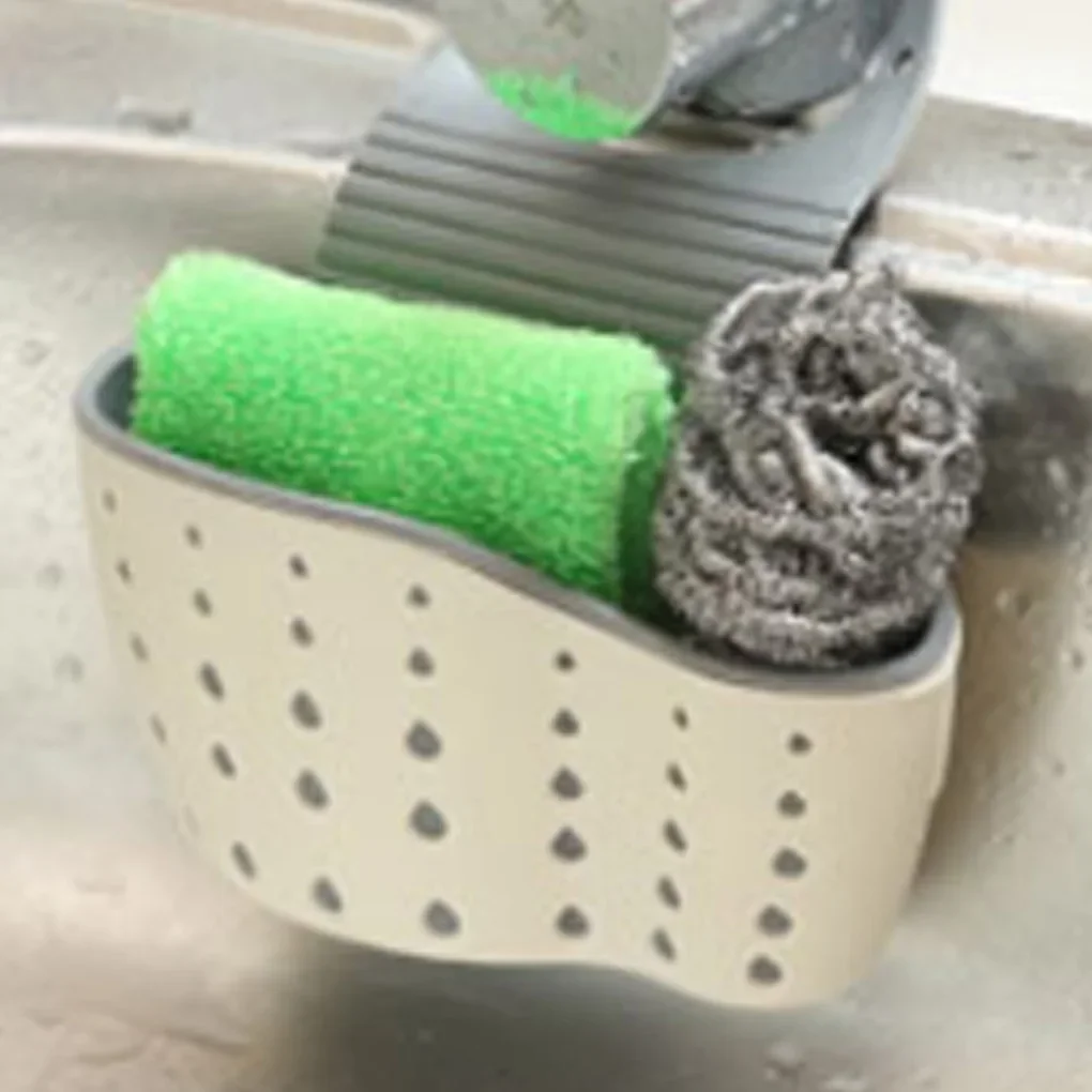 

Kitchen Gadgets Portable Basket Home Kitchen Hanging Drain Basket Bag Bath Storage Tools Sink Holder Kitchen Accessory Utensils