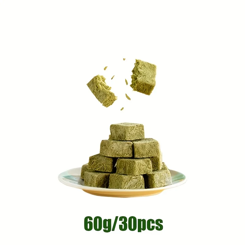 Pet Snacks Freeze Dried Cat Grass Bricks Adult and Young Cats Mild Hair Removal Hair Removal Balls