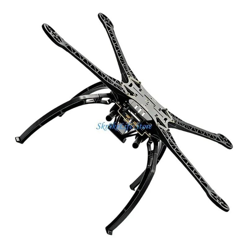 500mm/527 휠베이스로 향상된 기동성을 갖춘 E65E 내구성 ABS 드론 프레임