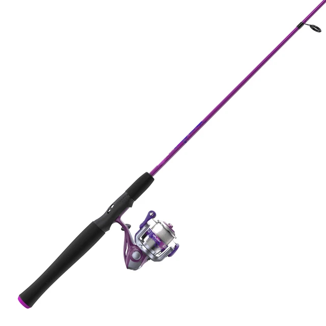 Spinning Reel and Fishing Rod Combo, 6-Foot 2-Piece Fishing Pole
