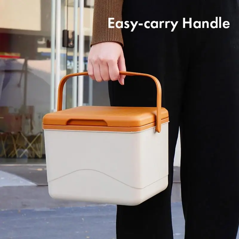 Insulated Cooler Box Waterproof Delivery Box Ice Pack Thermal Containers LeakProof Cooler Lunch 5L Ice Bag Picnic