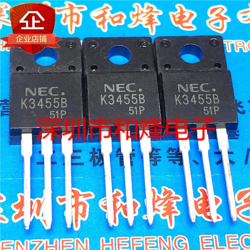 

5 шт.-10 шт. 2SK3455B K3455B 12A/500V N TO-220F MOS оригинал в наличии