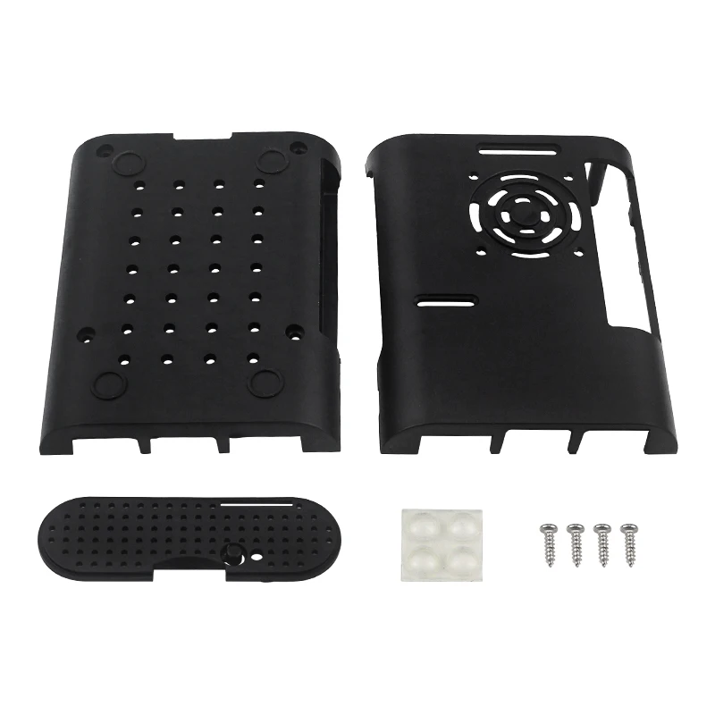 Raspberry Pi 5 ABS Case Plastic Cooling Shell Optional Active Cooler Aluminum He