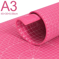A3/A4/A5 Cutting Pad PVC Table Pad Leather Carving Process Non-slip Single-sided Cutting Mat Student DIY Self-Healing Pad Tool 1