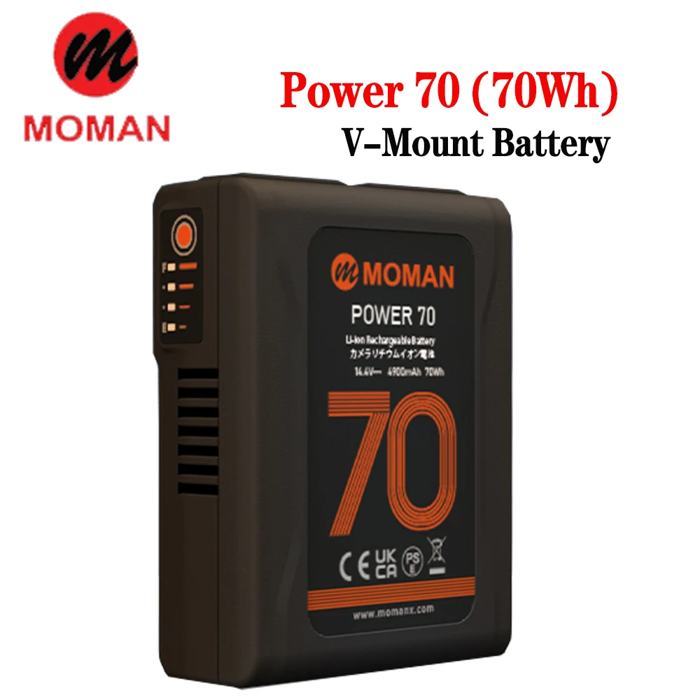 power 140 Vバッテリー カメラ撮影 ライトMOMAN Moman-バッテリー70/140/210 V,LEDライト,カメラ,スマートフォン