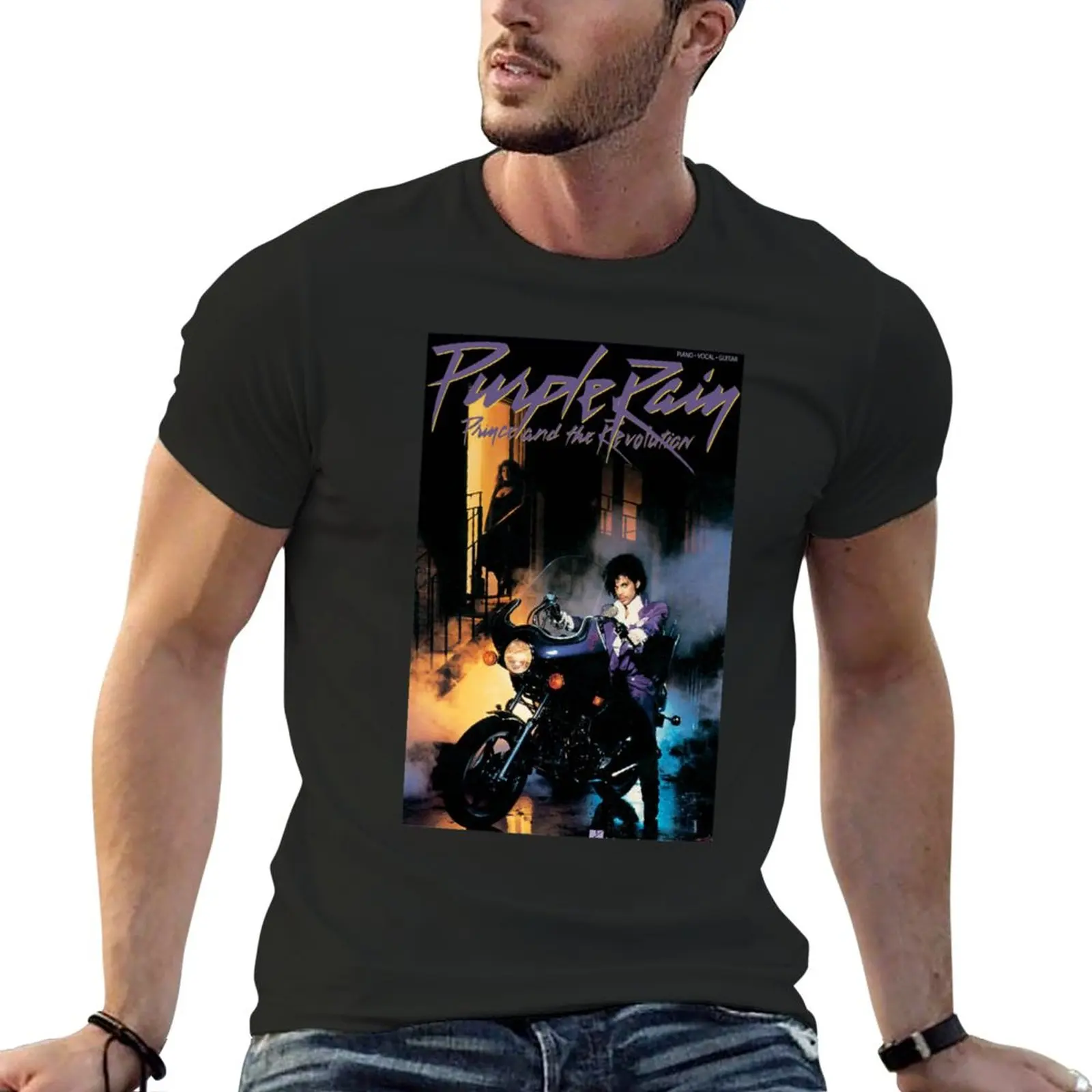 

T-shirt Prince Purple Rain T-Shirt boys animal print shirt hippie clothes mens graphic t-shirts big and tall