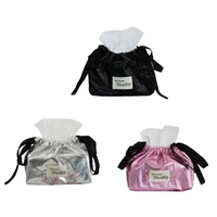 Versatile Drawstring Tissue Dispenser Portable Paper Container Household Tissue Box Office Desk Paper Holder 1