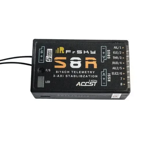 

Frsky S8R 16CH Receiver 3-Axis Stablibzation For Fixed Wing and Glider Models Use Vehicles & Remote Control Toys