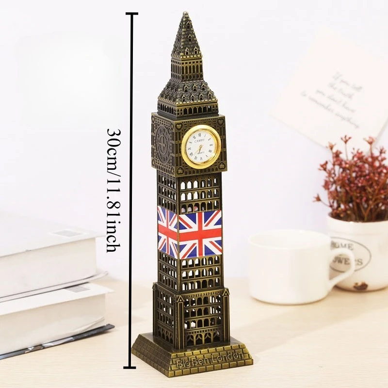 Elegant Landmark Metal Sculpture for Home and Office Decor