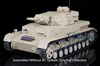 1/16 Heng Long Plastic German IV F Static Tank Model 3858 without Gearbox Radio Toys Gift 3