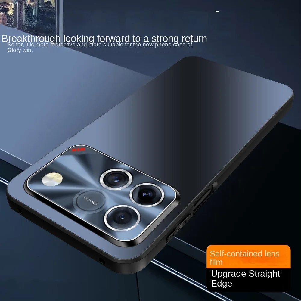Premium Explosion-Proof Scratch-Resistant Matte Phone Case with Lens Protection