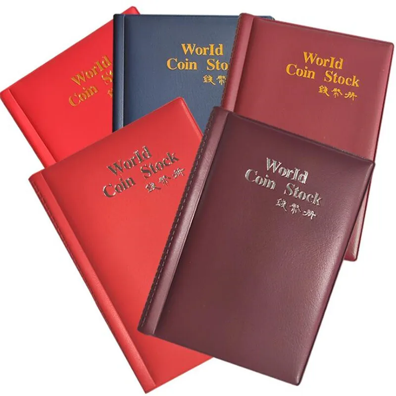 Coins Collection Book Photo Album 60/120 Pockets