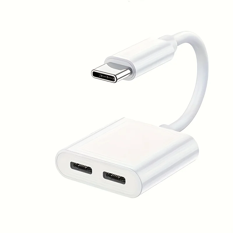 Universal 2-in-1 USB-C Audio & Charging Adapter
