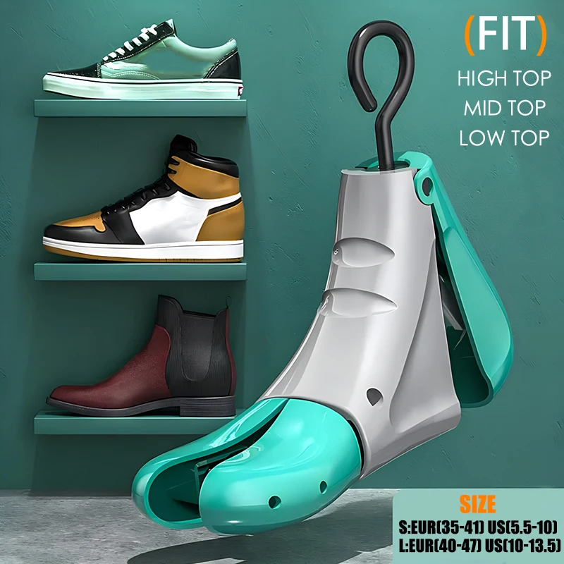 1 Piece Shoe Stretcher Shoe Trees Universal Unisex Women Men Adjustable Length Width high low top shoes Extender Keeper