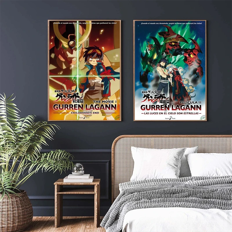 Tengen Toppa Gurren Lagann' Poster, picture, metal print, paint by