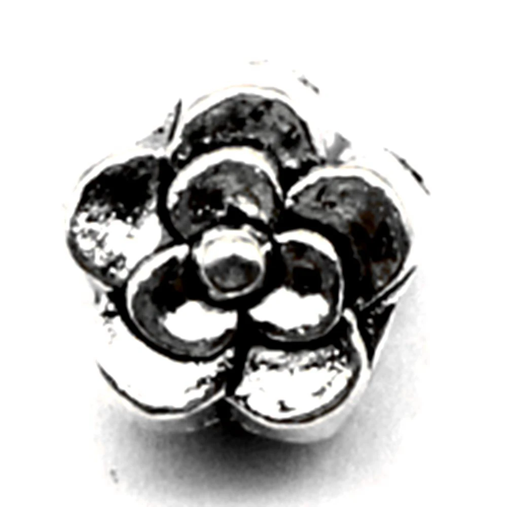 

100pcs Wholesale Jewelry Lots Flower Charms Pendant Supplies For Jewelry Materials 9X9mm