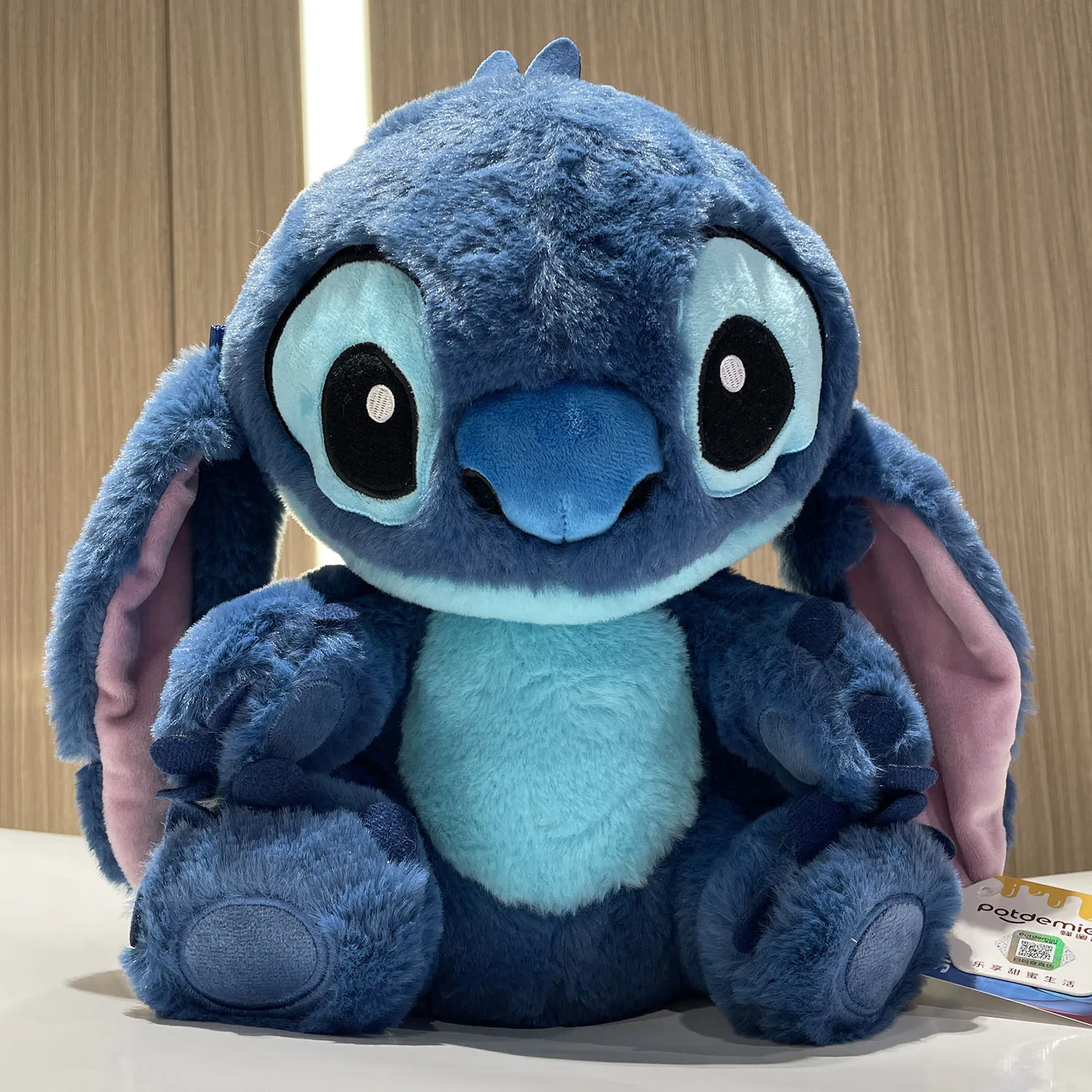 thumbnail image 1 of Nuevo estilo original Disney Combat Position Stitch 25cm Peluche Muñeco de peluche Lindo Lilo & Stitch Regalo de cumpleaños y Navidad para niños, 1 of 5