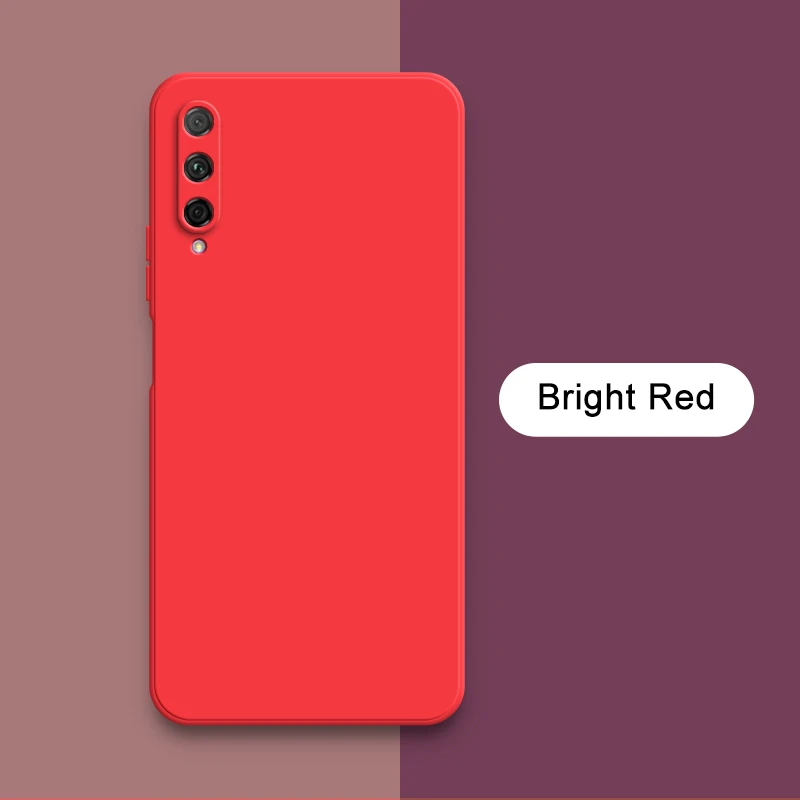 Original Square Liquid Phone Case - Soft Silicone 360° Protective Shockproof Cover